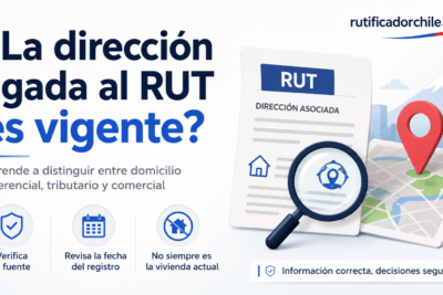 Domicilio asociado a un RUT