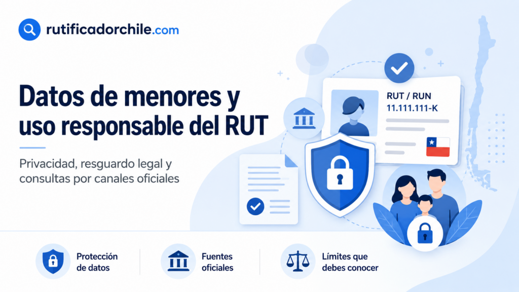 Edad de un menor con RUT