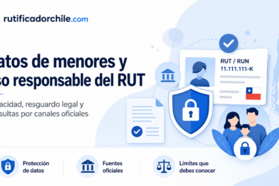 Edad de un menor con RUT