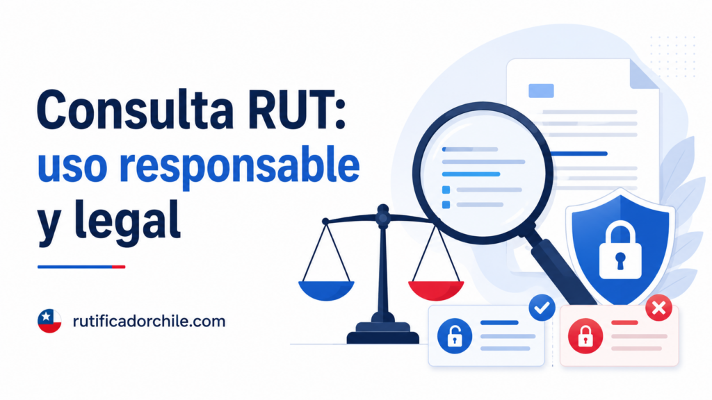 Es legal buscar datos de una persona con su RUT