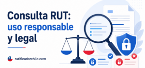 Es legal buscar datos de una persona con su RUT