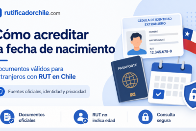 Fecha de nacimiento de un extranjero con RUT