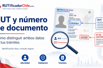 Número de documento y RUT