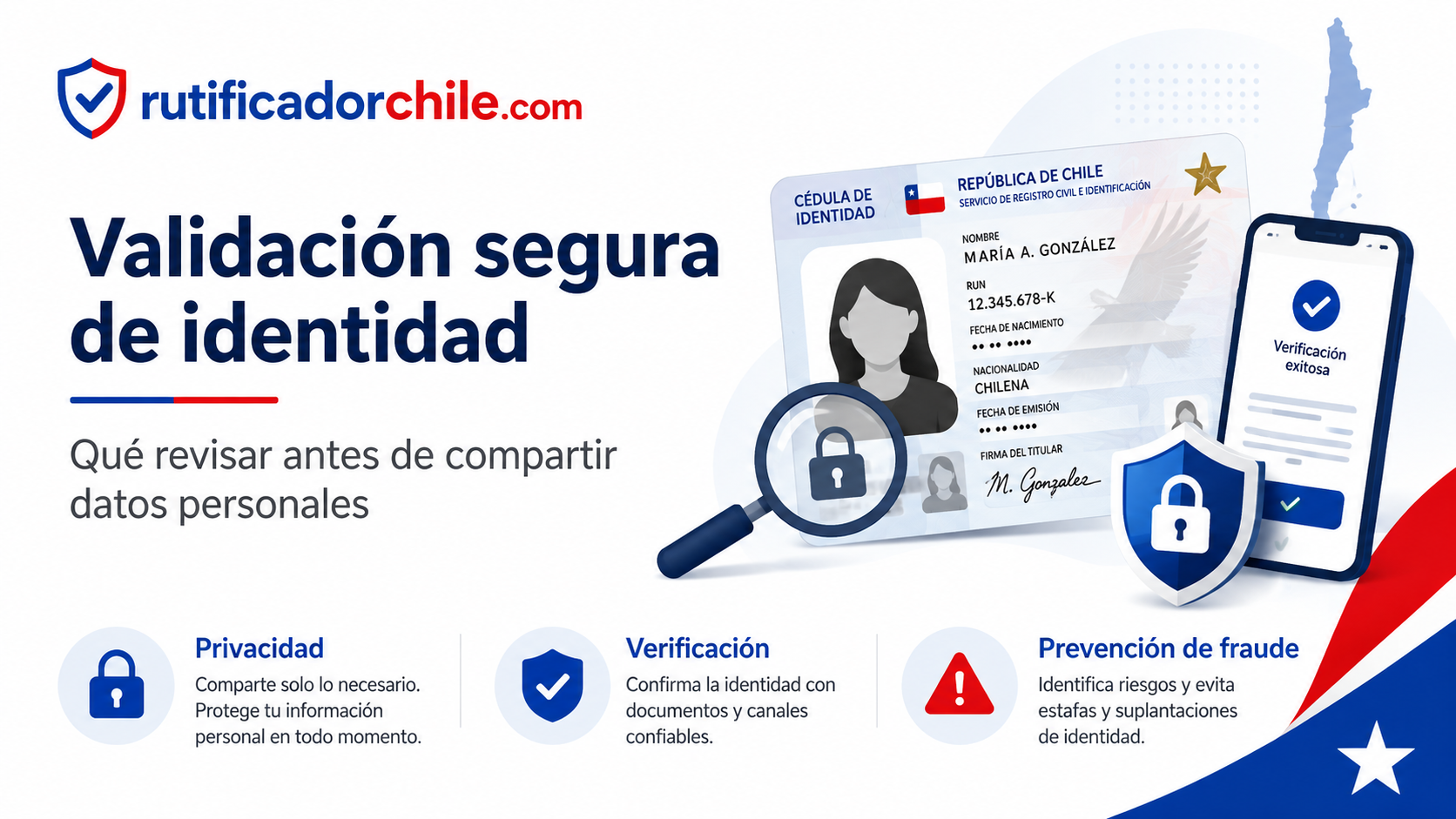 Nunca pidas una contraseña como prueba de identidad