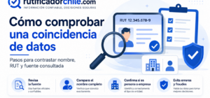 Qué hacer cuando el nombre no coincide con el RUT
