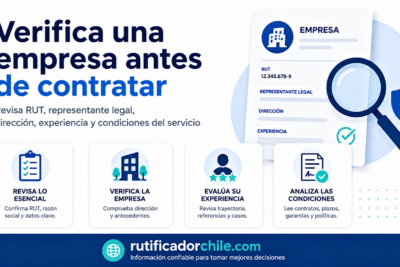 Qué revisar en una empresa antes de contratar sus servicios