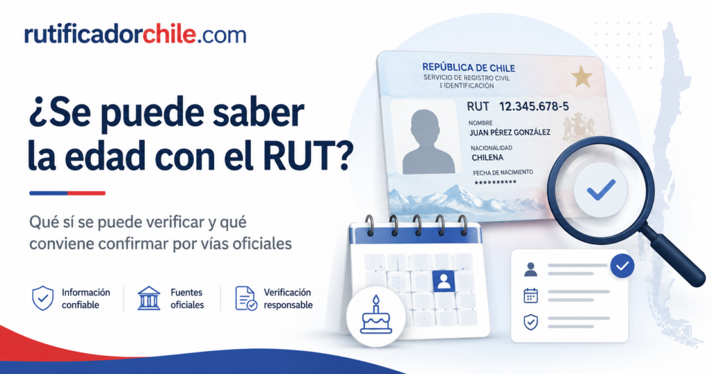 RUT y año de nacimiento
