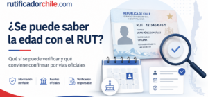 RUT y año de nacimiento