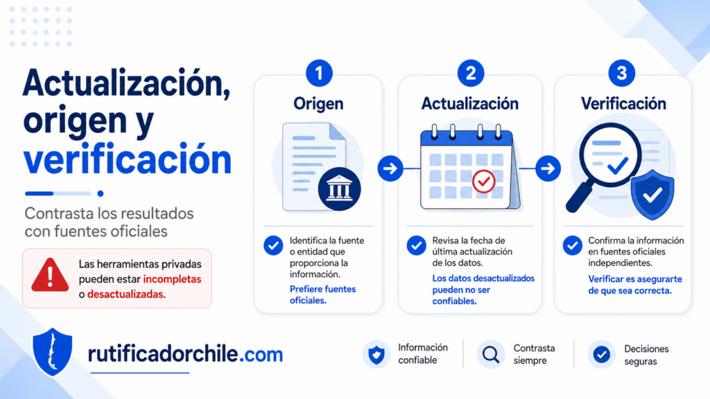 Rutificador Chile actualizado