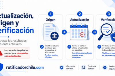 Rutificador Chile actualizado