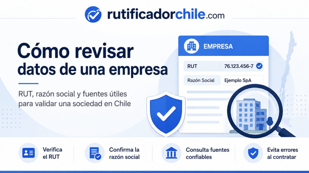Rutificador de empresas en Chile