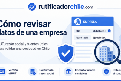 Rutificador de empresas en Chile