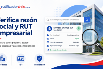 Rutificador de empresas en Chile