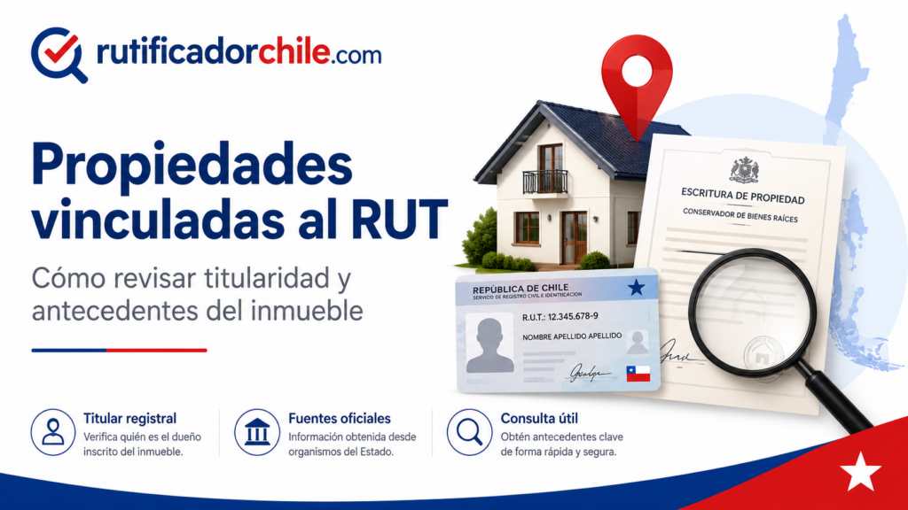 Cómo consultar propiedades asociadas a un RUT y verificar al propietario