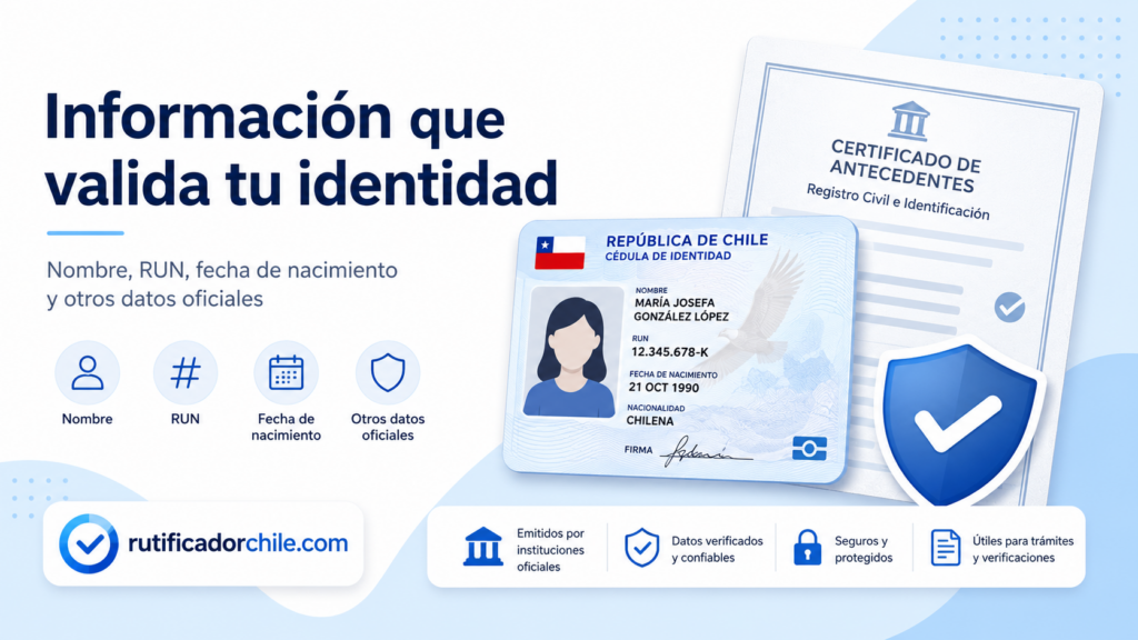 confirmar un certificado de identidad