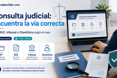 consultar causas judiciales propias con tu RUT