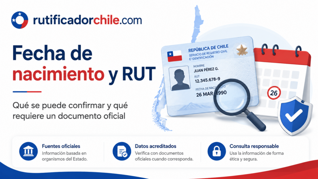 consultar la fecha de nacimiento por RUT