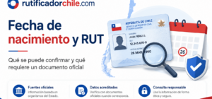 consultar la fecha de nacimiento por RUT