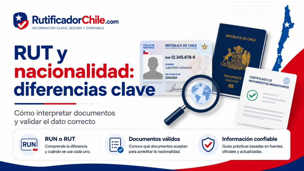 consultar la nacionalidad asociada a un RUT