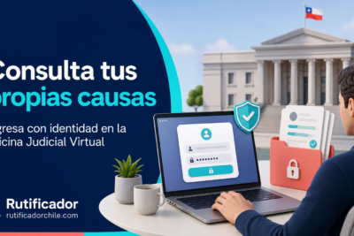 consultar partes o causas judiciales con tu RUT