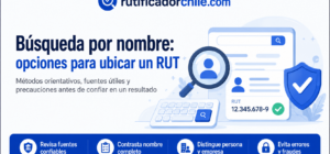 consultar un RUT si solo conoces el nombre