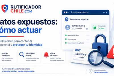datos asociada a un RUT