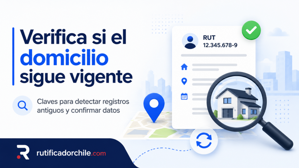 dirección asociada a un RUT