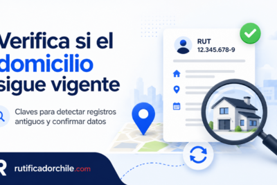 dirección asociada a un RUT