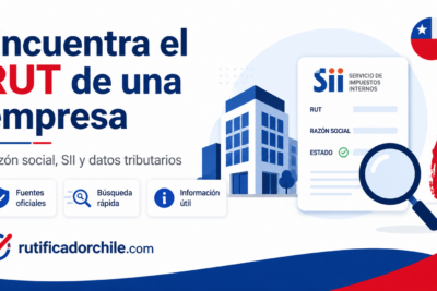 empresa por razón social en el SII
