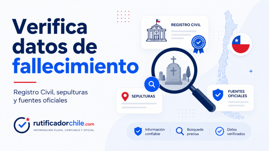 encontrar a una persona fallecida en Chile