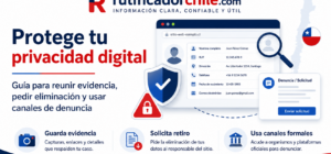 reportar un sitio que expone datos personales