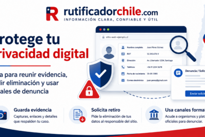 reportar un sitio que expone datos personales