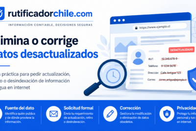 retirar un dato personal de una página que ya no lo actualiza