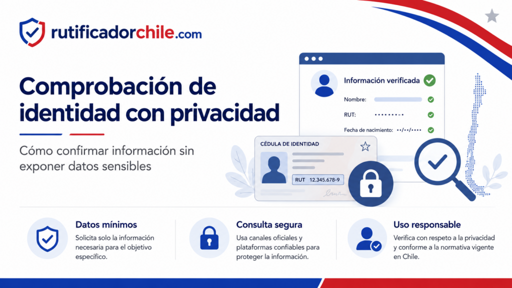 verificar la identidad de una persona sin exponer sus dato