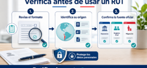 verificar los datos de un RUT extranjero
