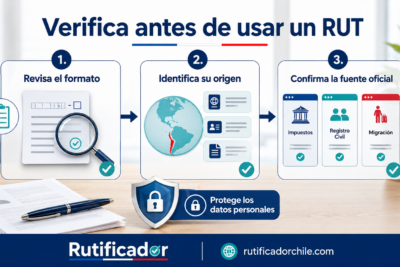 verificar los datos de un RUT extranjero